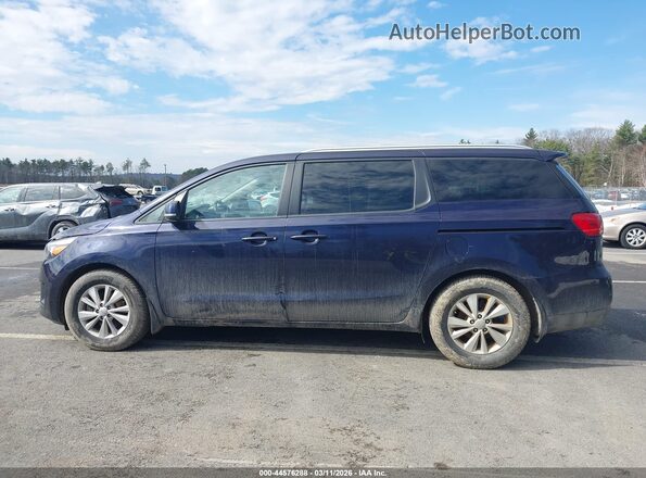 KNDMB5C13J6367938 2018 KIA SEDONA Dark Blue Панорамный вид салона 360°