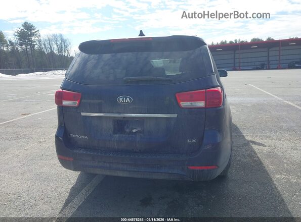 KNDMB5C13J6367938 2018 KIA SEDONA Dark Blue 