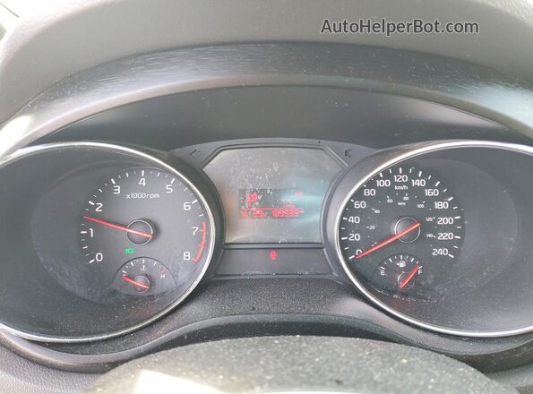 KNDMB5C13J6378616 2018 KIA SEDONA Blue Widok zestawu wskaźników