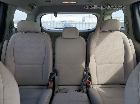KNDMB5C13J6378616 2018 KIA SEDONA Blue Widok tylnych siedzeń