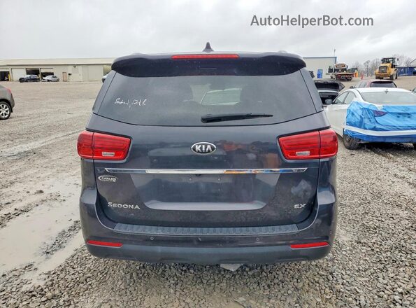 KNDMB5C13K6510825 2019 KIA SEDONA Угольный Вид сзади