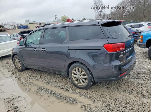 KNDMB5C13K6510825 2019 KIA SEDONA Угольный Задняя левая четверть