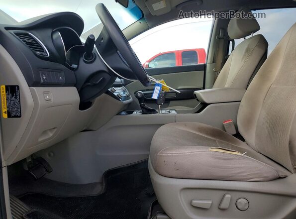 KNDMB5C14G6178630 2016 KIA SEDONA Gray წინა სალონის ხედი
