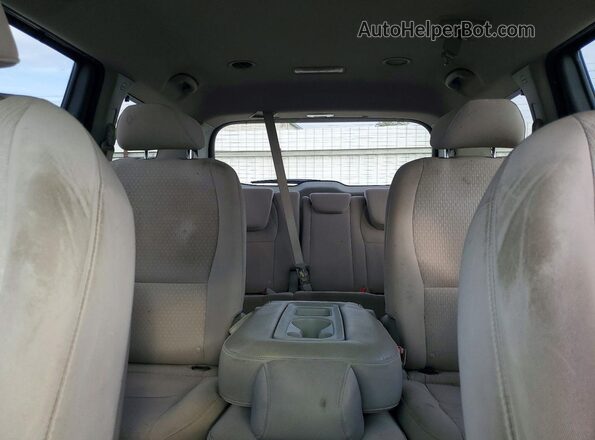 KNDMB5C14G6178630 2016 KIA SEDONA Gray უკანა სავარძლების ხედი