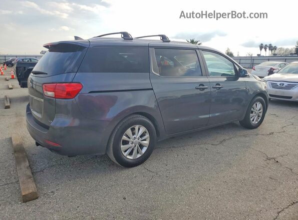 KNDMB5C14G6178630 2016 KIA SEDONA Gray უკანა მარჯვენა