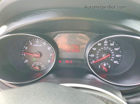 KNDMB5C14G6178630 2016 KIA SEDONA Gray ხელსაწყოთა პანელის ხედი