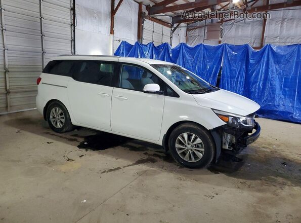 KNDMB5C14G6189806 2016 KIA SEDONA White Przód prawy