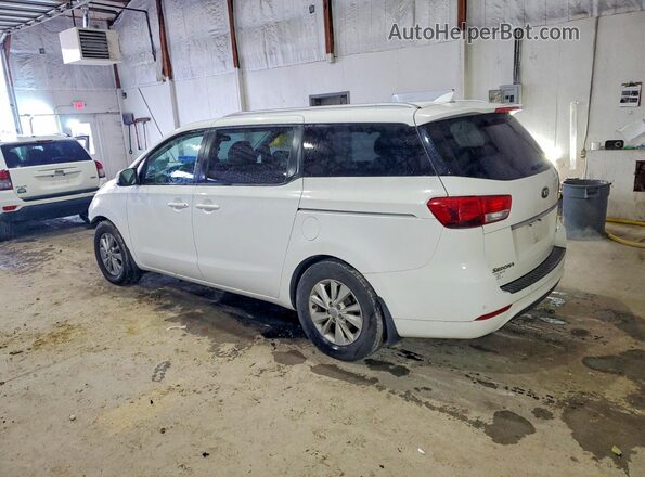 KNDMB5C14G6189806 2016 KIA SEDONA White Tył lewy