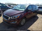 2019 Kia Sedona Lx Maroon vin: KNDMB5C14K6533501