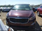 2019 Kia Sedona Lx Maroon vin: KNDMB5C14K6533501