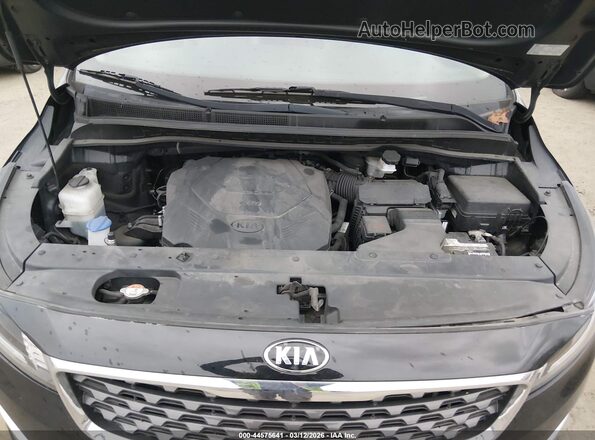 KNDMB5C14K6538181 2019 KIA SEDONA Black Widok z tyłu