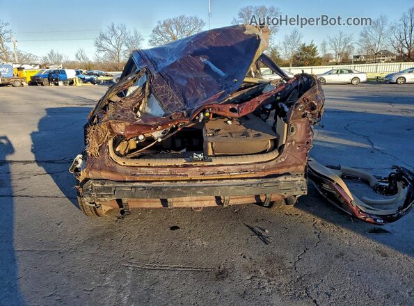 KNDMB5C14K6561735 2019 KIA SEDONA Maroon Вид ззаду