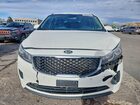 2017 Kia Sedona Lx White vin: KNDMB5C15H6339181