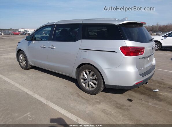 KNDMB5C15K6506114 2019 KIA SEDONA Серебряный Задняя левая четверть