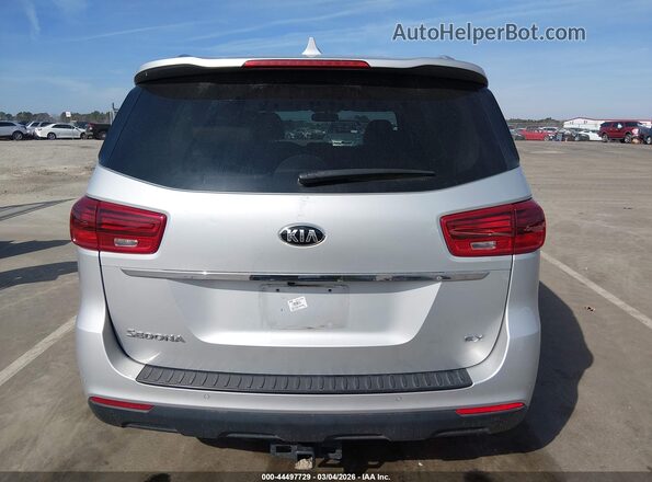 KNDMB5C15K6506114 2019 KIA SEDONA Серебряный 
