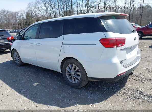 KNDMB5C15L6593787 2020 KIA SEDONA Белый Задняя левая четверть