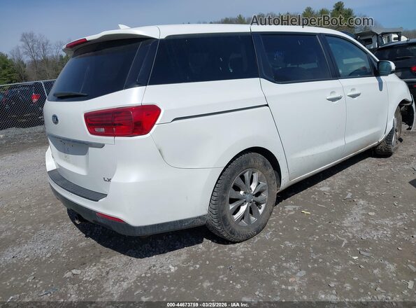 KNDMB5C15L6593787 2020 KIA SEDONA Белый Задняя правая четверть