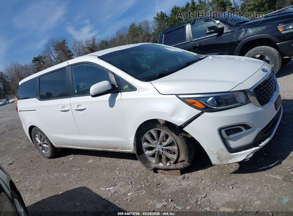 KNDMB5C15L6593787 2020 KIA SEDONA Белый Вид задней части салона