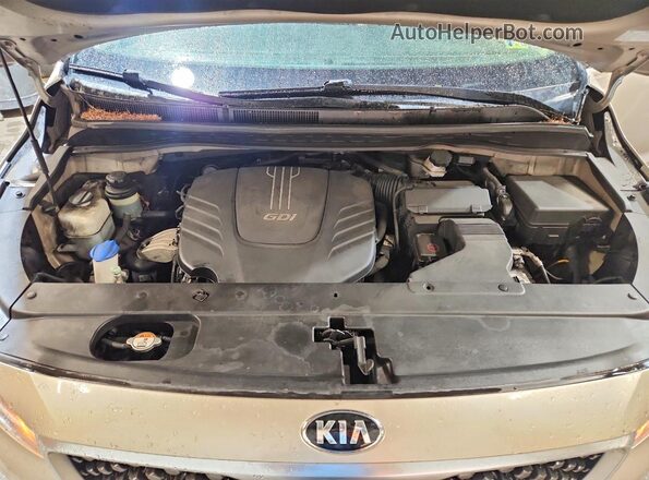 KNDMB5C16H6279802 2017 KIA SEDONA Золотой Вид наклейки с VIN-кодом