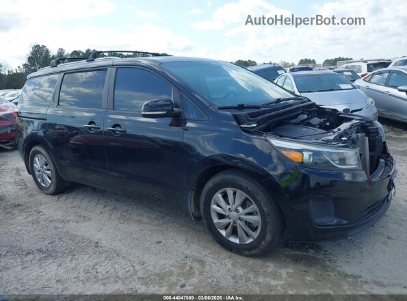KNDMB5C16J6379792 2018 KIA SEDONA Черный Панорамный вид салона 360°