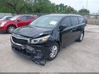 2017 Kia Sedona Lx Black vin: KNDMB5C17H6319952
