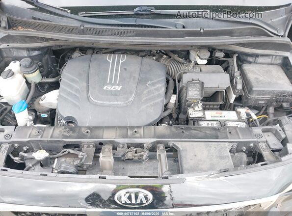 KNDMB5C17H6319952 2017 KIA SEDONA Black Vista trasera