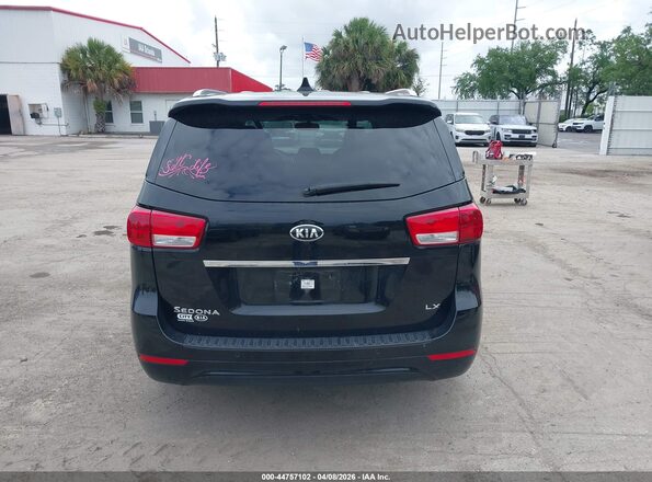 KNDMB5C17H6319952 2017 KIA SEDONA Black 