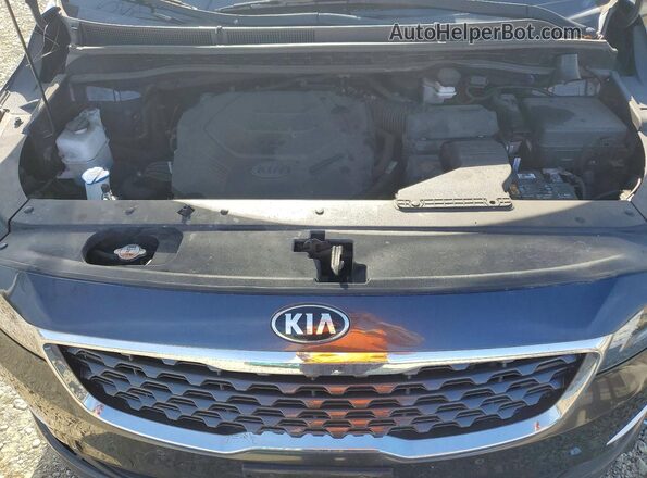 KNDMB5C17K6532780 2019 KIA SEDONA Gray Engine compartment view