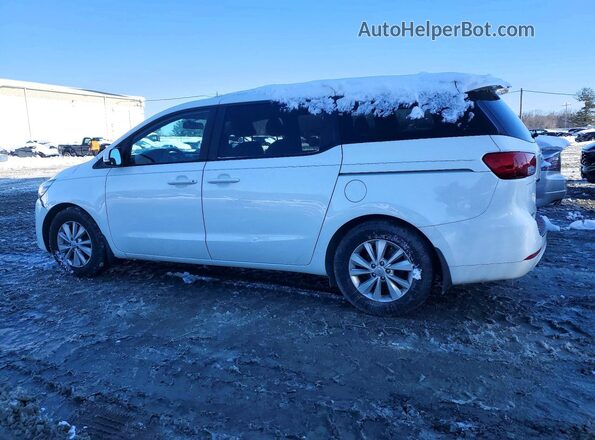 KNDMB5C18J6383164 2018 KIA SEDONA Белый Задняя левая четверть