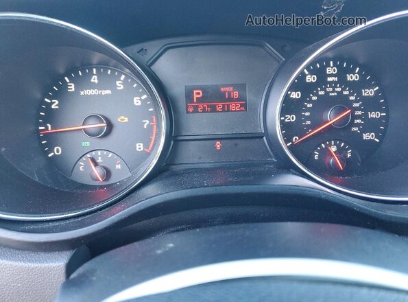 KNDMB5C18J6383164 2018 KIA SEDONA Белый Вид щитка приборов