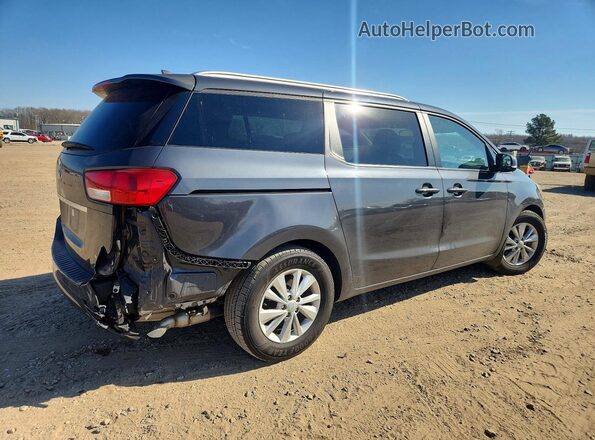 KNDMB5C18J6424229 2018 KIA SEDONA Gray Tył prawy
