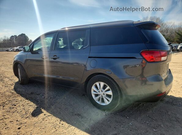 KNDMB5C18J6424229 2018 KIA SEDONA Gray Tył lewy
