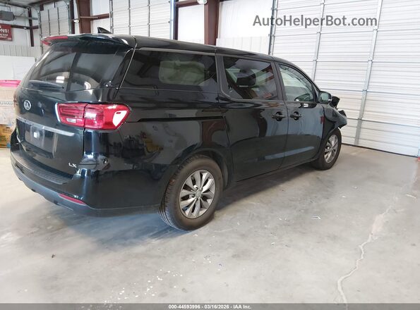 KNDMB5C18K6511095 2019 KIA SEDONA Черный Задняя правая четверть