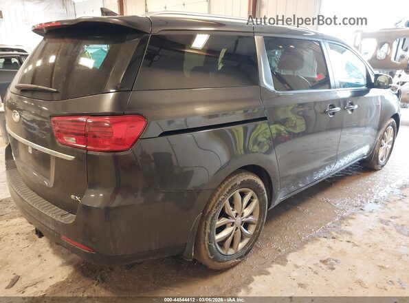 KNDMB5C18K6556599 2019 KIA SEDONA Серый Задняя правая четверть