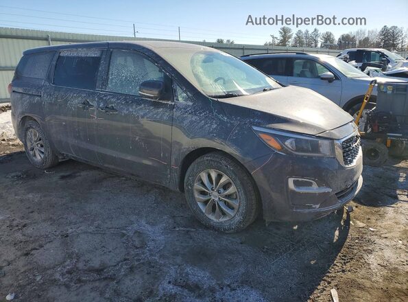KNDMB5C18M6673134 2021 KIA SEDONA Black წინა მარჯვენა