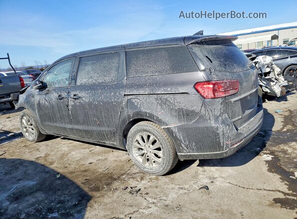 KNDMB5C18M6673134 2021 KIA SEDONA Black უკანა მარცხენა