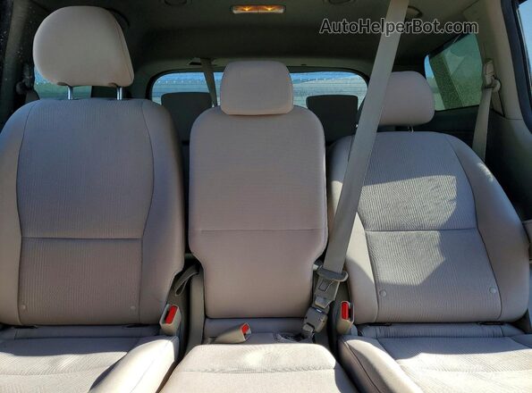 KNDMB5C18M6673134 2021 KIA SEDONA Black უკანა სავარძლების ხედი