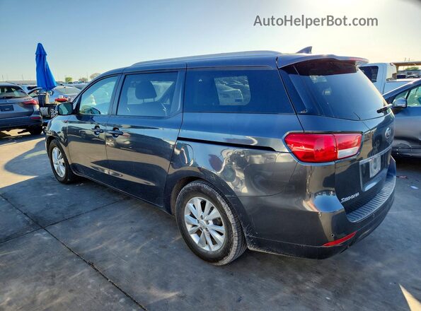 KNDMB5C19H6314865 2017 KIA SEDONA Серый Задняя правая четверть