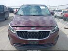 2018 Kia Sedona Lx Maroon vin: KNDMB5C19J6375123
