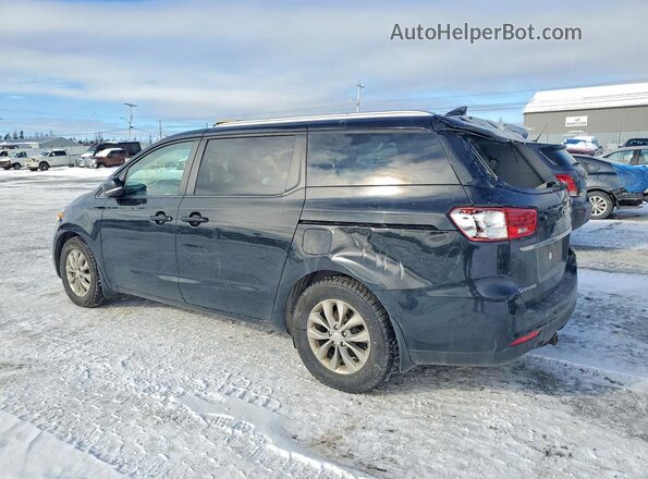 KNDMB5C19K6467723 2019 KIA SEDONA Black Trasero izquierdo