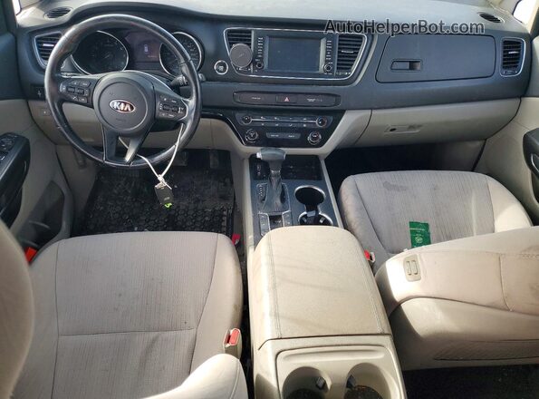KNDMB5C19K6467723 2019 KIA SEDONA Black Vista del salpicadero