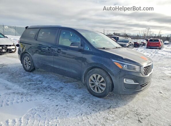 KNDMB5C19K6467723 2019 KIA SEDONA Black Delantero derecho