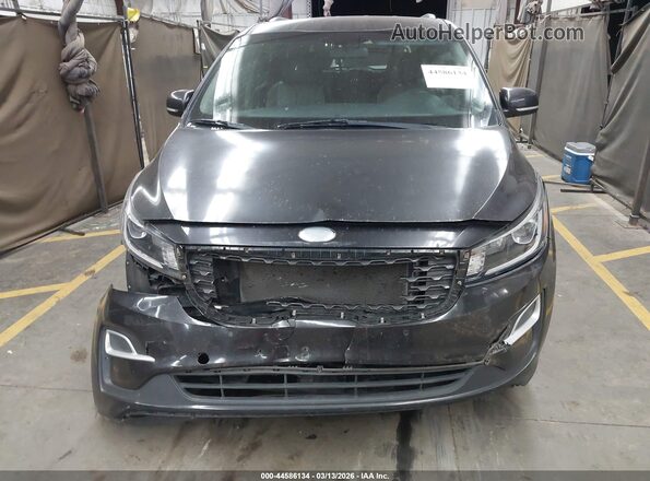 KNDMB5C19L6576264 2020 KIA SEDONA Gray Vista del cuadro de instrumentos
