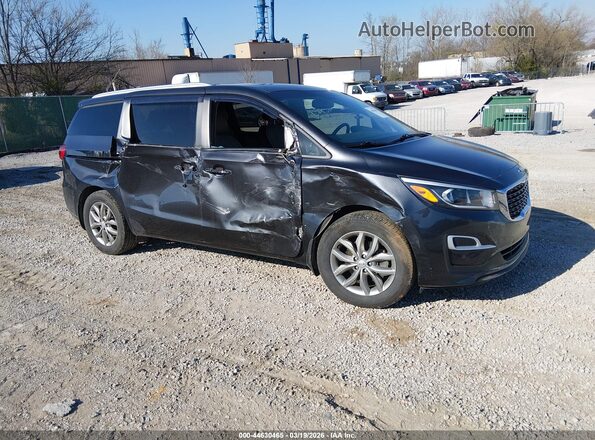 KNDMB5C19L6609358 2020 KIA SEDONA Black Front right