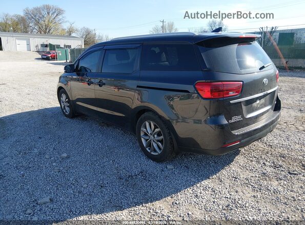 KNDMB5C19L6609358 2020 KIA SEDONA Black Rear left