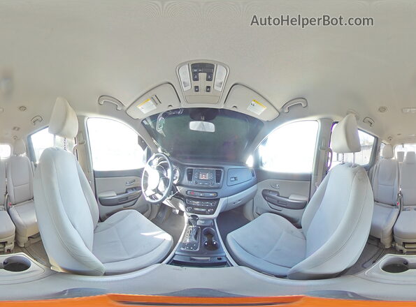 KNDMB5C1XG6179796 2016 KIA SEDONA Серебряный Панорамный вид салона 360°
