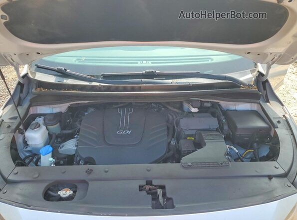 KNDMB5C1XH6267717 2017 KIA SEDONA Серебряный Вид подкапотного пространства