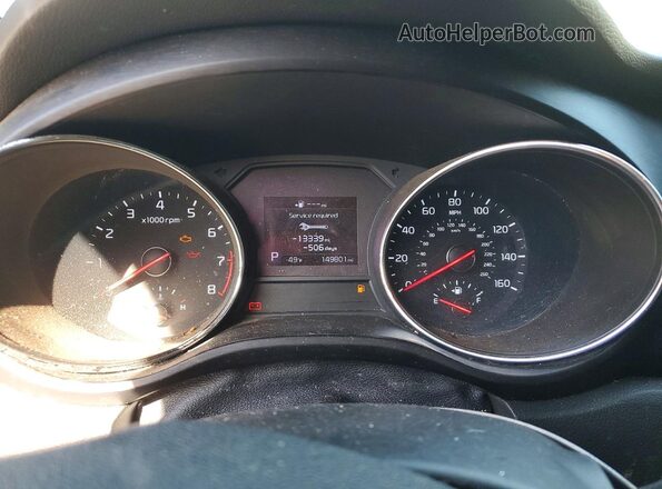 KNDMB5C1XK6540095 2019 KIA SEDONA Charcoal Вид щитка приладів