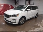 2019 Kia Sedona Lx White vin: KNDMB5C1XK6553428