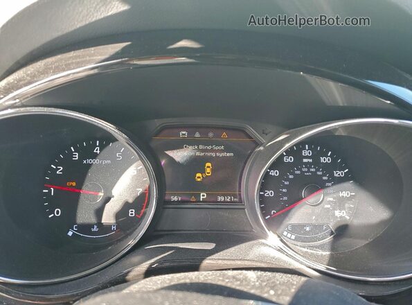KNDMC5C19K6561498 2019 KIA SEDONA White Instrument cluster view